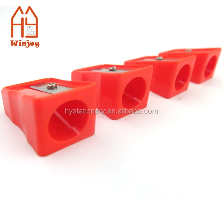 Large Hole Plastic Pencil Sharpener With Hanging Hole Big Pencil Sharpener For Big Pencil Use