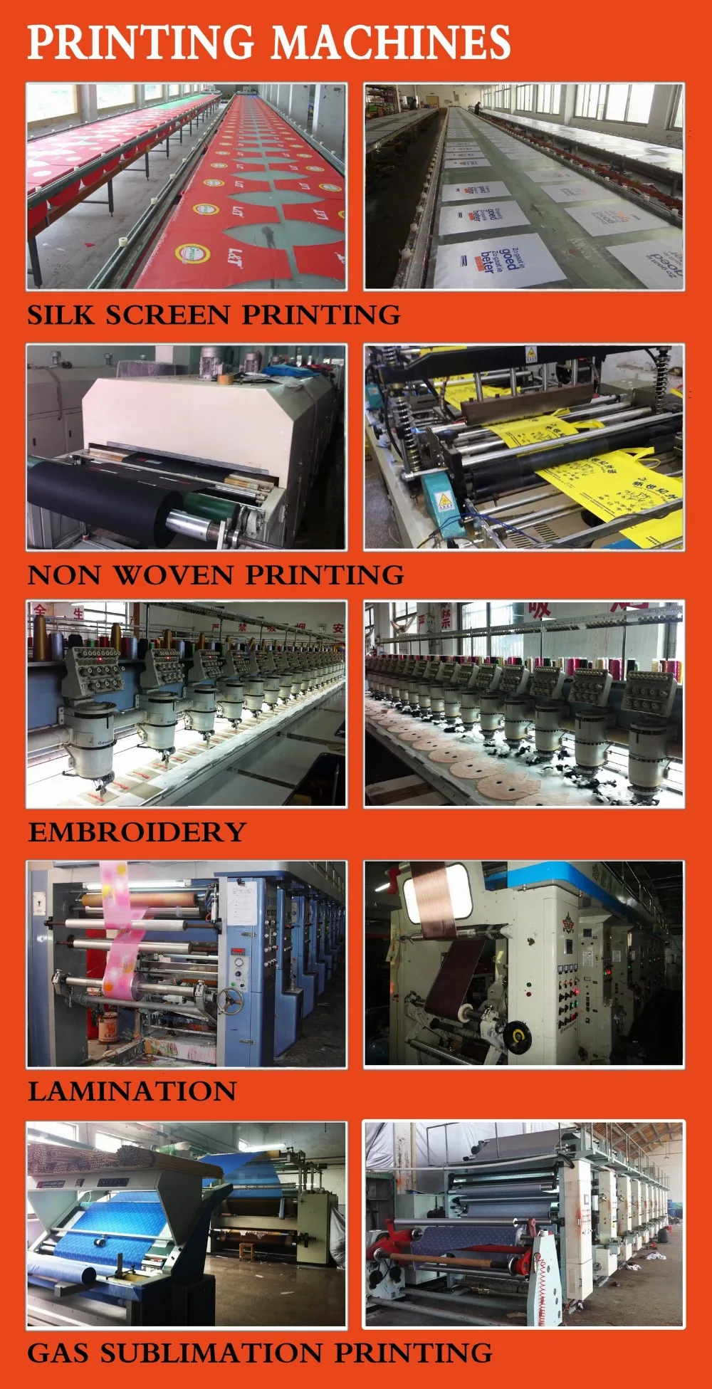 nylon string backpack