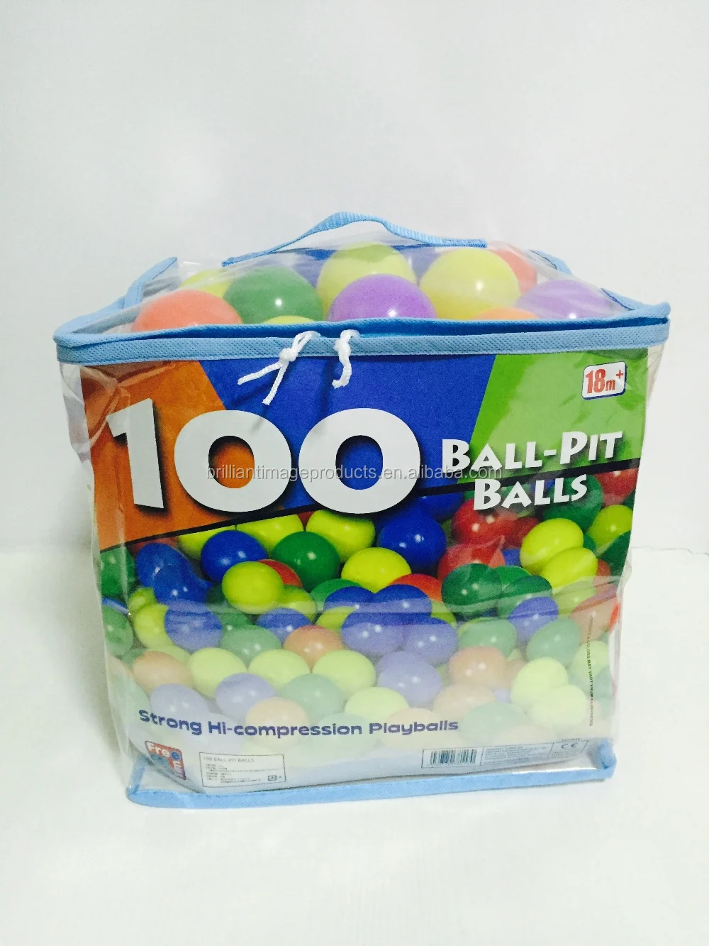 China Best Price Multicolor Clear Plastic Play Ocean Ball Pit Balls