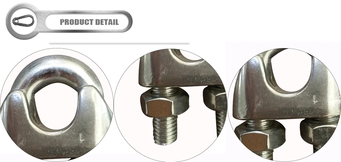 Marine Hardware Fittings Stainless Steel Wire Rope Clamp Buy