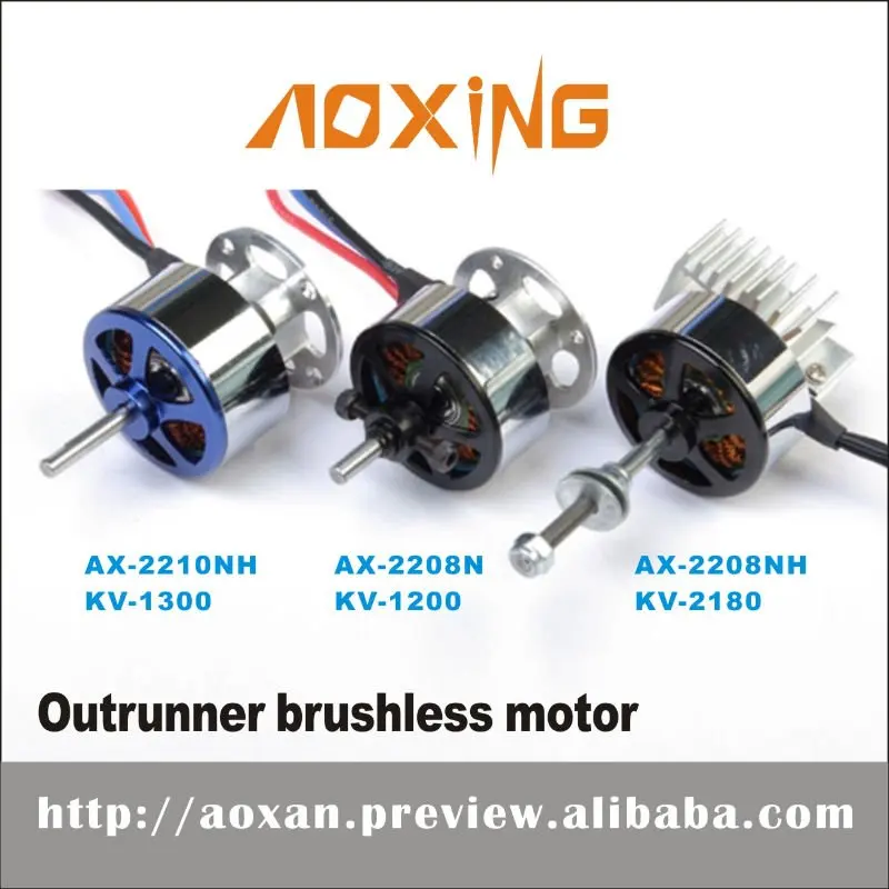 1400kv Ax2208 Bldc Motor Rc Airplane Brushless Motor Dc Brushless