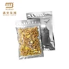 clear three side sealed food packing bag for ham sausage