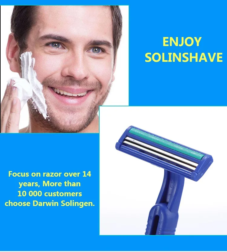 Imported Japanese Stainless Steel Disposable Razor 2 Blade Buy