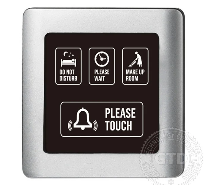Economical Smart Touch Doorbell System With Room Status Indicator