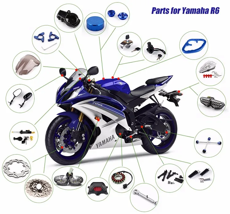 motorcycle decoration parts