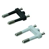 European terminal 2 pin ac power cord plug insert