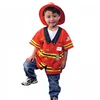 Best Price Orange And Red Fireman Career Costume Kids Party & Cosplay Costume