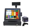 High quality 15 inch 5 wire resistive touch screen fanless POS machine