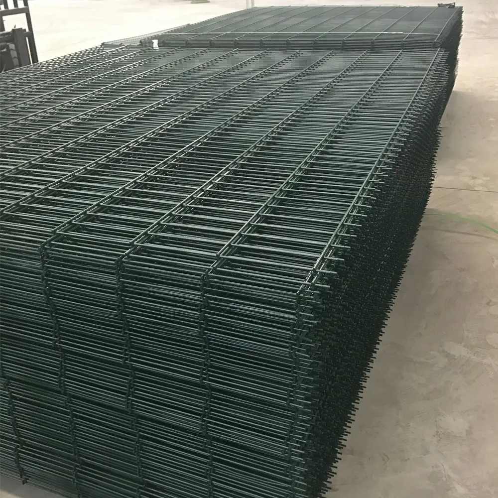 Double Welded Wire 868 /656 Fence Panel Twin Bar Wire Mesh - Buy Double ...