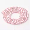 Loose 8mm Glass Rich Round Pearls Jewelry Making DIY Craft Beads