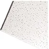 12mm Thickness False Acoustic Mineral Fiber Ceiling Tiles High Quality 2*4 Ceiling Tiles Sound Absorption Fissure Ceiling