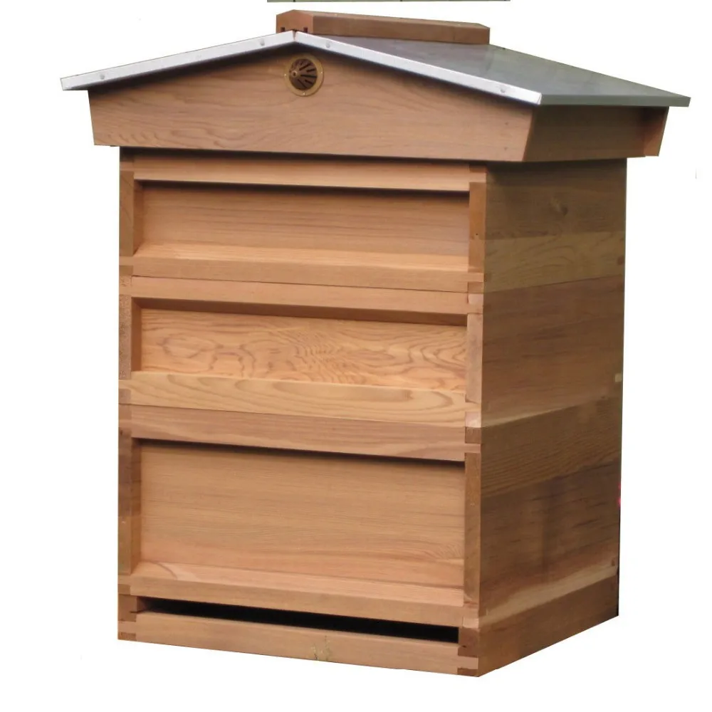 Bee Hive-national Wooden Beehive -agricultural Bee Keeping Tools ...