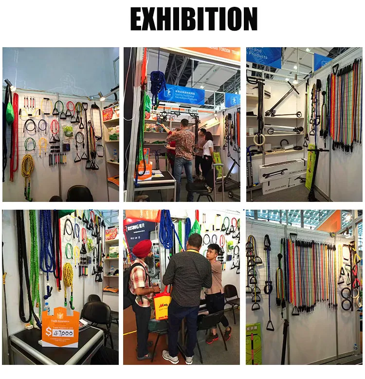 2017 Hot Sale Natural Latex Resistance Loop Bands Set of 4 for Ankle, Legs, Knee, or Arm Exercise