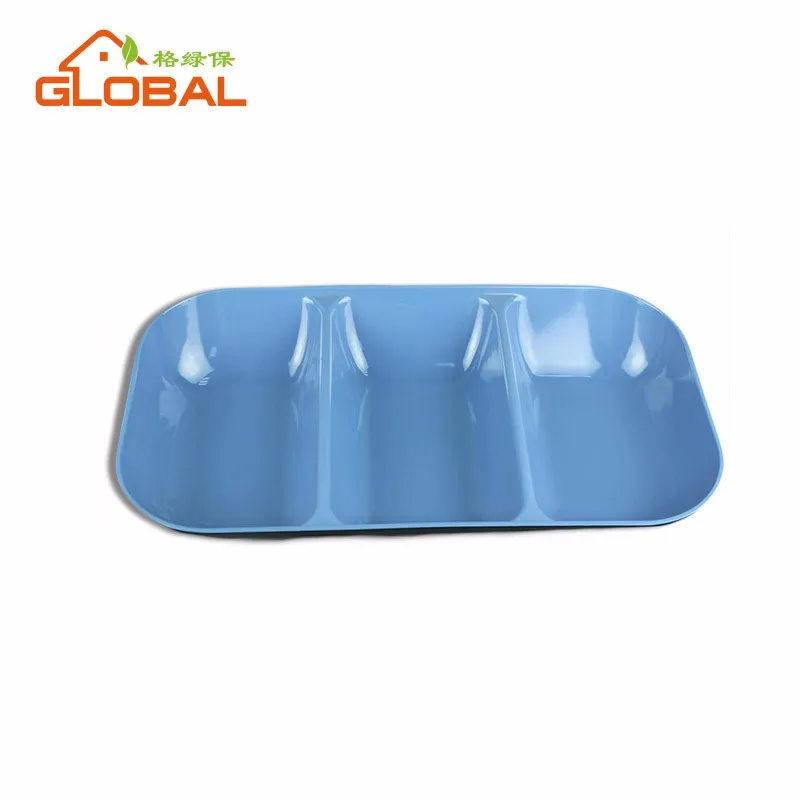 Customized 3 Section Melamine Relish Tray,Plastic Snack Tray Buy