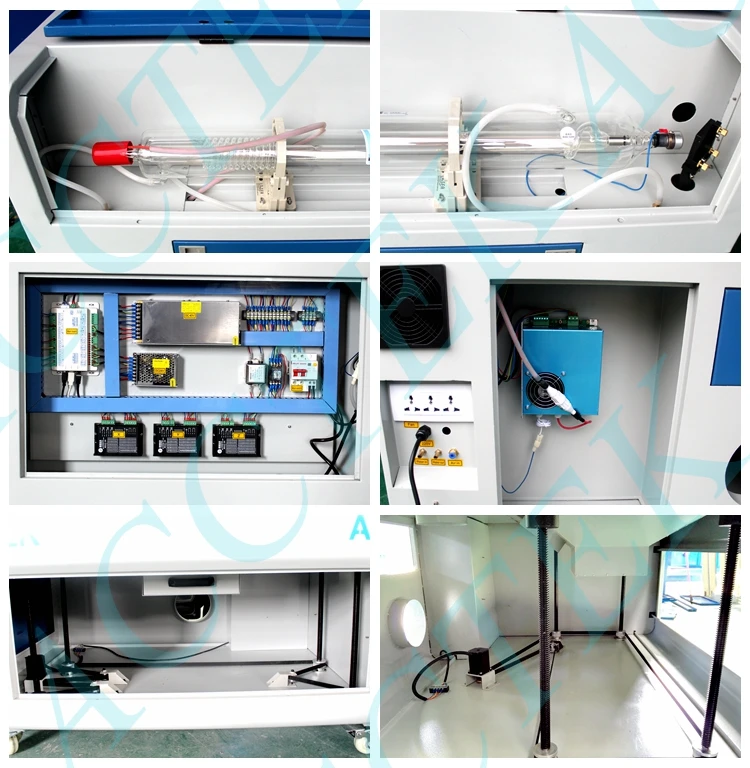 Jinan AKJ6090 CO2 Laser Engraving & Cutting Machine for non-metal