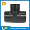 PE pipe Fitting butt fusion pe tee for water supply