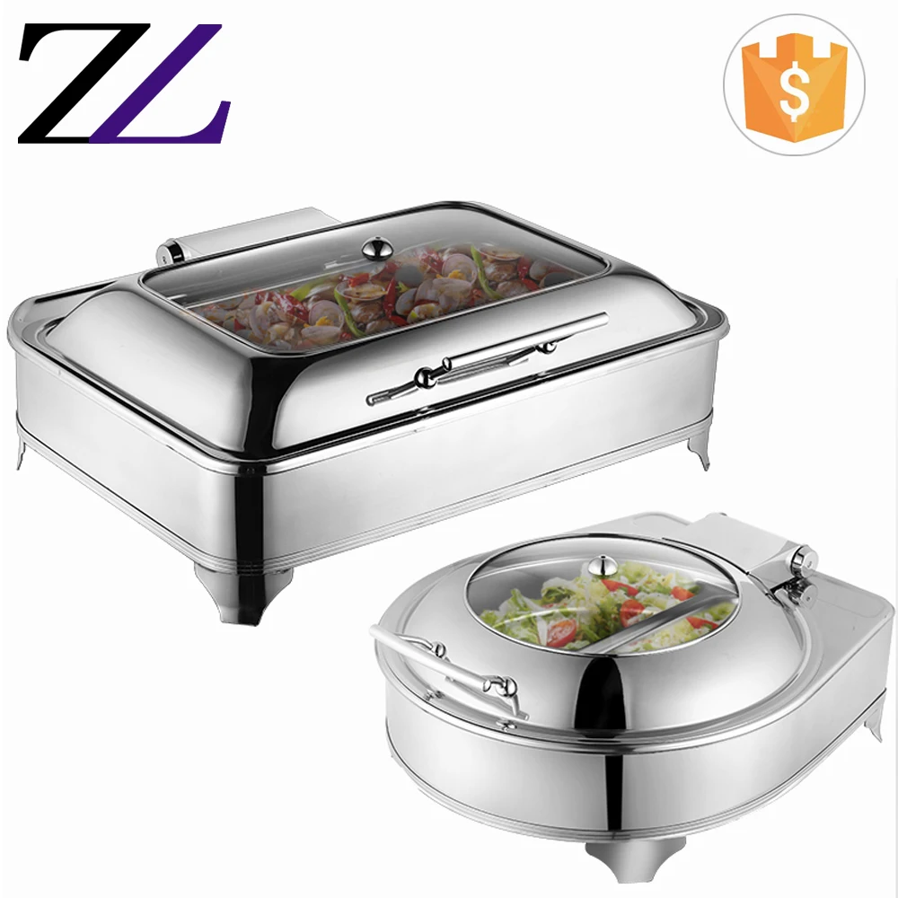 Yindu Kitchen Equipment Co Ltd Round Chaffing Dishes Stainless Steel