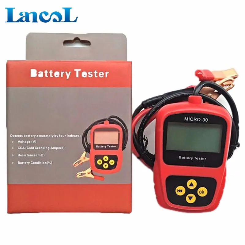 Original Motorcycle Battery Life Checker Cca Battery Tester Micro30 Buy Car Tester,Diagnostic