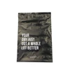black/white Self Adhesive Envelopes Shipping Custom Gravure Printing Custom Black Poly Mailer
