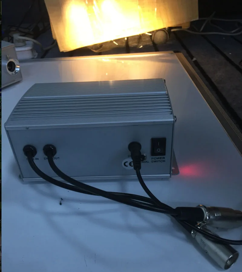 Super Brightness Twin Port Dmx 10w Fiber Optic Light Box With Color