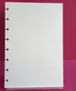 Custom various size disc bound notebook refill paper pages dot / grid /line /blank refiller