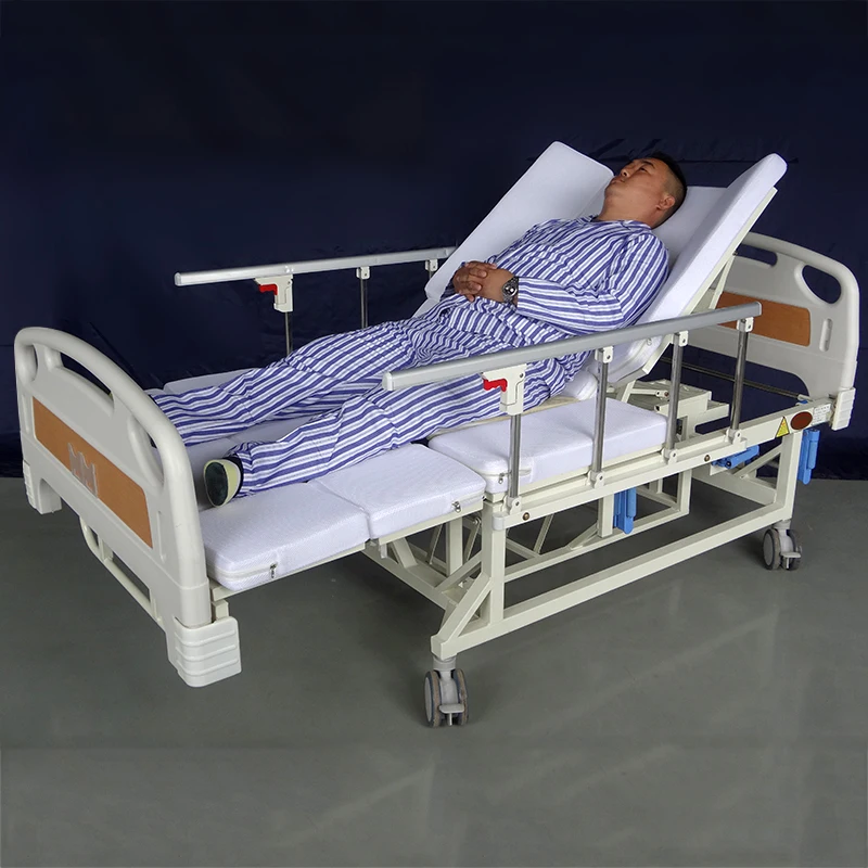 Modern 3 Cranks 5 Function Manual Rolling Lateral Tilt Icu Recliner