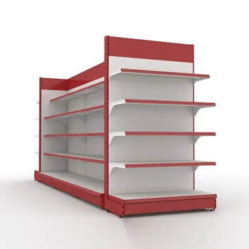 supermarket display shelf gondola shelving stand racks shelves guangzhou metal rack duty heavy convenience larger