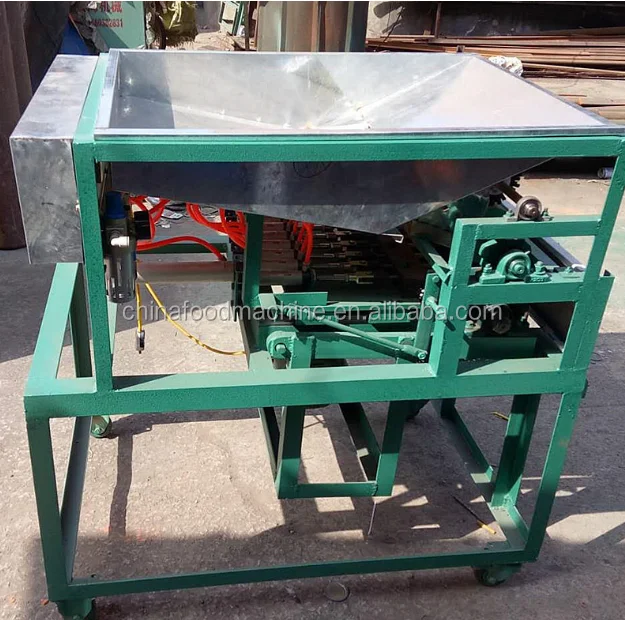 Industrial Macadamia Hawaii Nut Shelling Cracker Cracking Open Machine