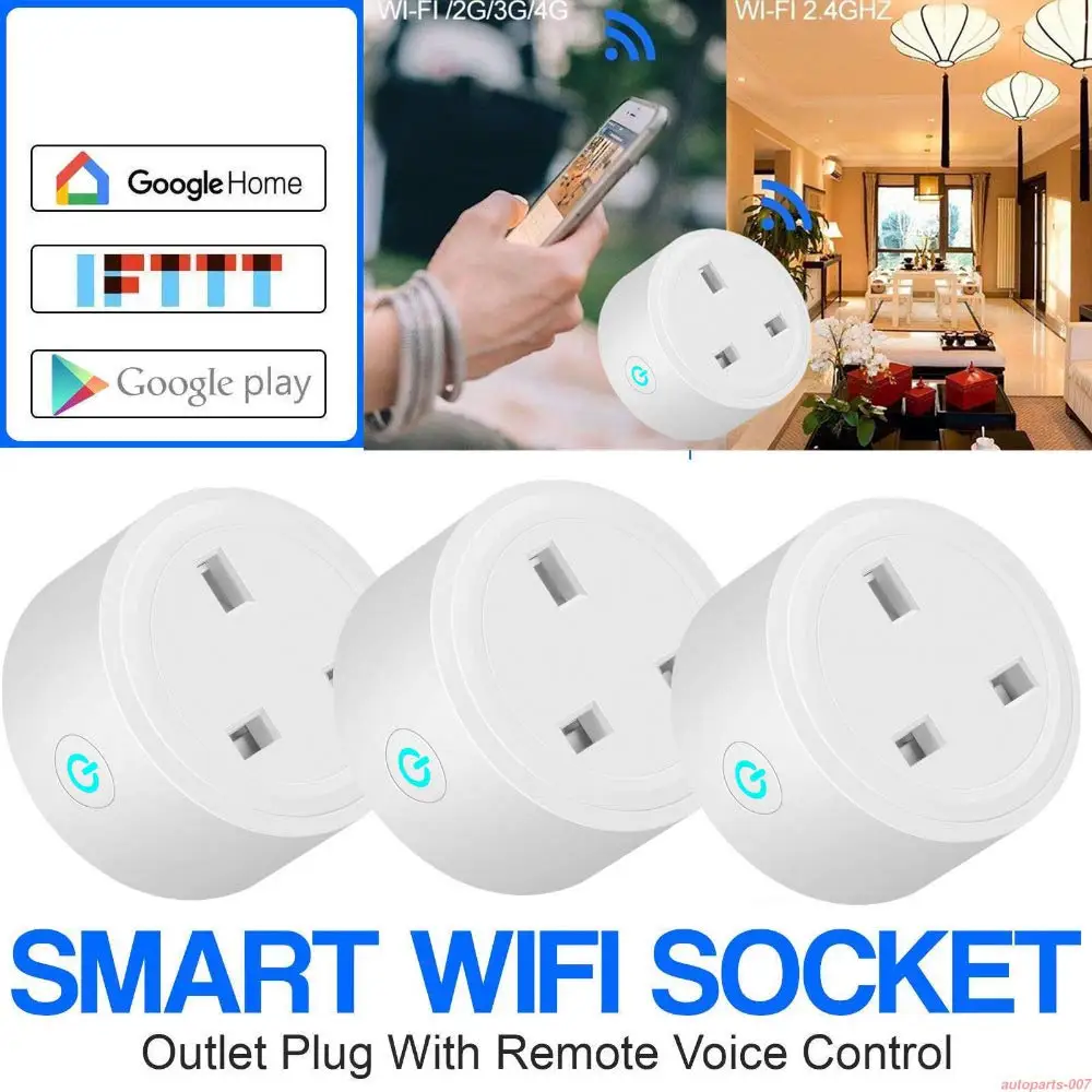 Tuya Mini Wifi Smart Plug UK Wifi Smart Plug Socket