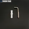 TSK299 Wholesale steel screw hook go with expansion pipe one set frame hardware
