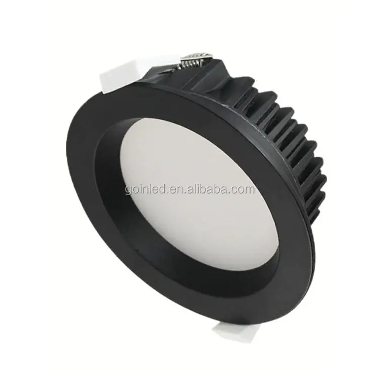 OEM&ODM new design led downlight 12W 90mm cutout color temperature changeable TRIAC dimmable 3000K,4000K,6000K in one