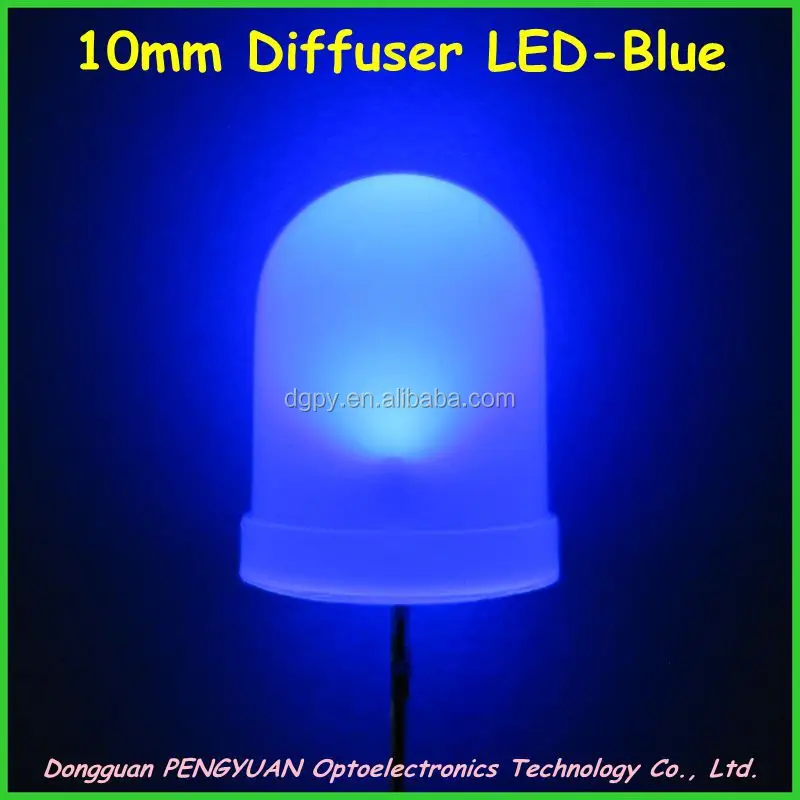10mm Diffuser LED Blue