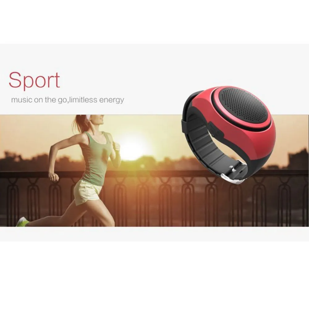 Smart wristband watch speaker mine wireless hands-free mini speaker 3w - ANKUX.COM