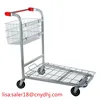 Alibaba express shopping portable type 4 wheels go cart for luggage