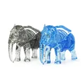 Cool Creative 41Pcs Set 3D dimensional crystal Elephant children early educational toys DIY assembled building blocks