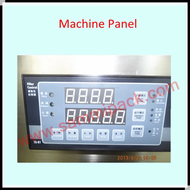 GIF-I-II Double Head Gear pump liquid , edible oil ,juice, perfume, ink, water filling machine