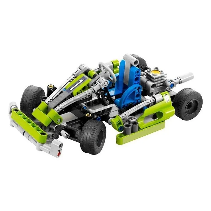 3338 Toys Go Karting Car Model 143pcs Building Bricks Plastic Blocks