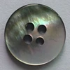 flat nature color 4 holes black mother pearl shell button for man shirts