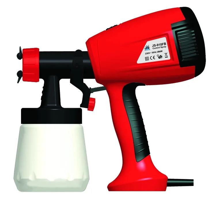 Js Hot Sale 400w Portable Hvlp Hand Held Paint Sprayer Electric Car