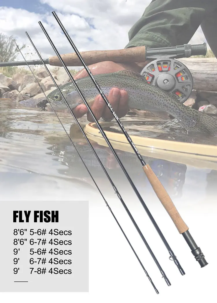 Honoreal 4 Section New Carbon Discount Fly Fishing Rods Buy Discount