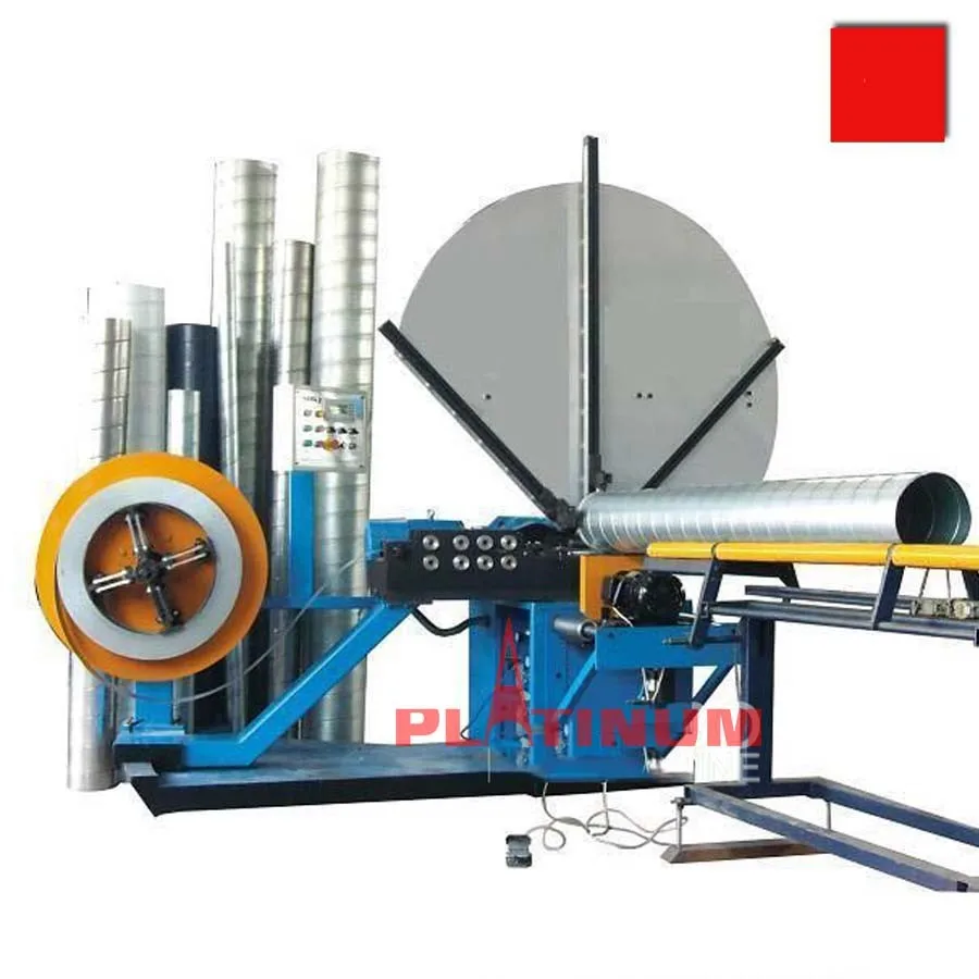 Hvac Spiral Round Galvanized Air Conditioning Duct Forming And Making