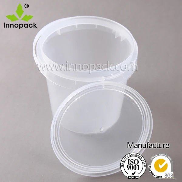 For Liquid Plastic Bucket With Handle,Plastic Container 2l/2.5l/4l ...