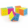 Yongjun Colorful 5.6 CM Guanglong YJ8515 Pink Stickerless Mini Popular Magic Cubes 3x3 DIY Toys for sale