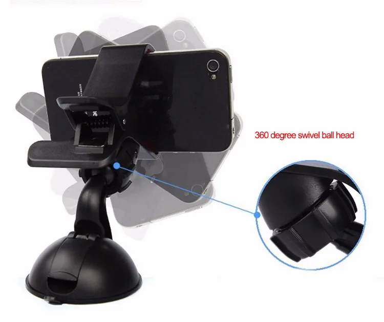Flexible Clamp Smartphone Holder Car Dash Mount For Iphone 5 6 7 Buy
