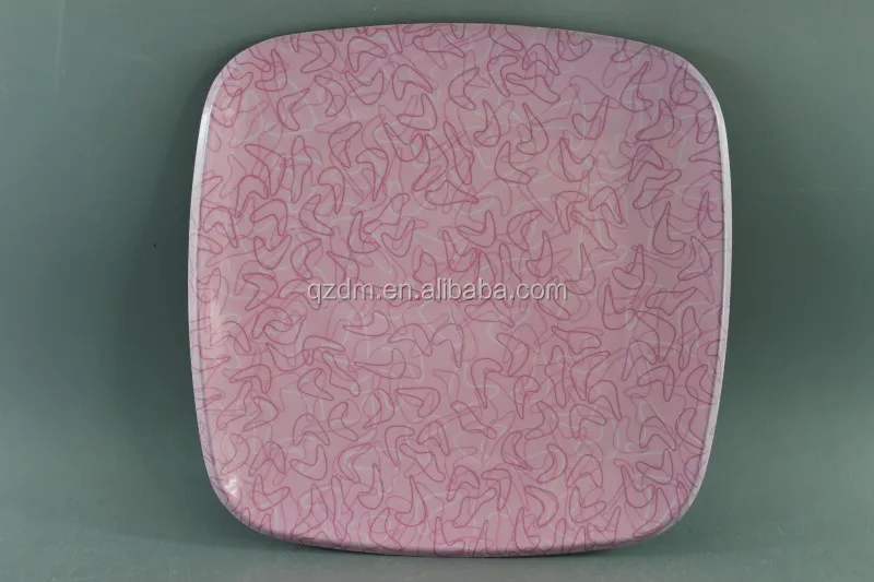 Originality Melamine Square Dinner plate