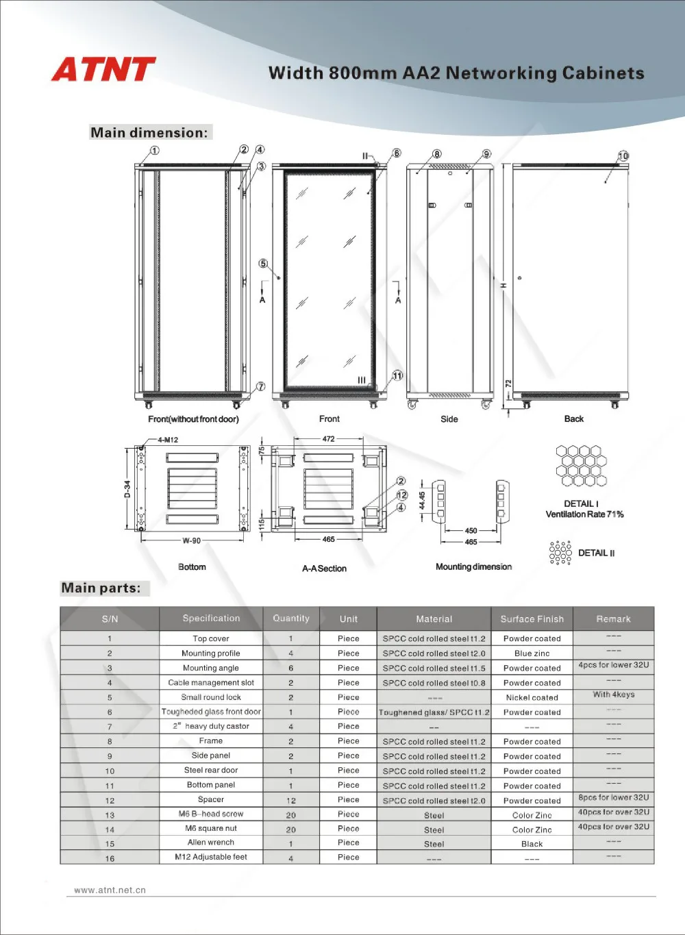 32u Server Rack - Buy 32u Server Rack Product on Alibaba.com