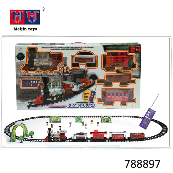 electric toy train set
