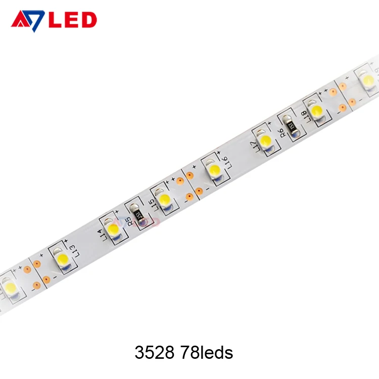 High quality rope light 12v 24v smd 3528 led flexible strip with UL CE ROHS