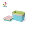 Easy To Organize High Quality Small Plastic Rattan Plaited Articles Storage Boxes