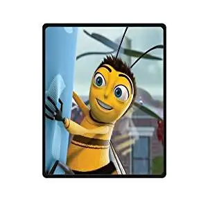 SOFTKIITY Blankets Design Bee Movie Blankets Throws Cotton Blanket Indoor Outdoor Blanket 58X80 Inches (Large)